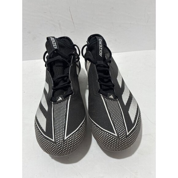 Adidas Adizero Electric 1 Mens Shoes Sz 10 Black White Lace-Up Football Cleats - Picture 2 of 7